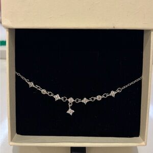 Delicate Crystal Charm Bracelet